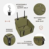 Wuglo Extra Stable Dog Car Seat with Seat Belt up to 18 kg view 5