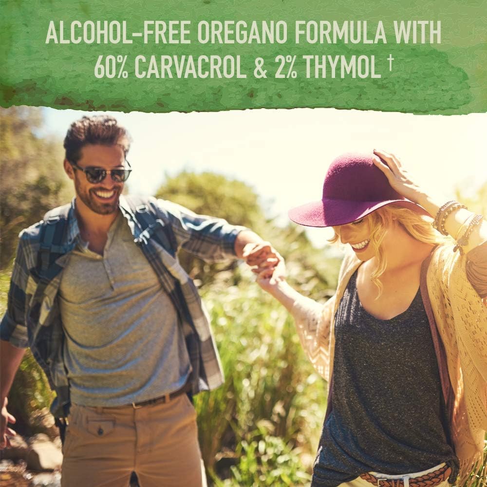 Garden of Life mykind Organics Oil of Oregano Seasonal Drops 1 fl oz (30 mL) Liquid, Concentrated Plant Based Immune Support - Alcohol Free, Organic, Non-GMO, Vegan & Gluten Free Herbal Supplements: Health & Personal Care