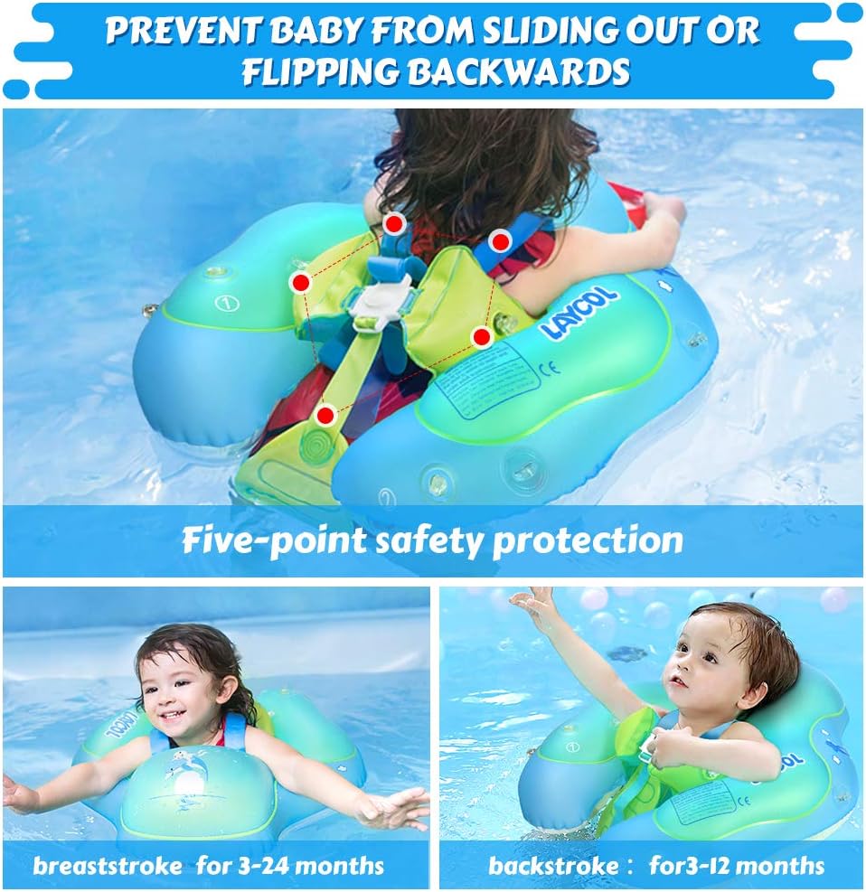 laycol baby swimming ring