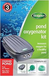 Blagdon Pond Water Oxygenator Kit 2 Outlet Aeration Pump up to 2000L Green view 2