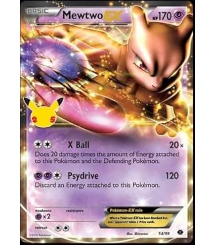 Amazon.com: Pokemon - Mew ex - 88/92 - Celebrations Classic