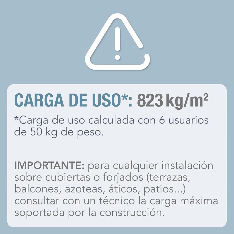 - Piscina Desmontable, Greywood Prism Frame Premium, D457x122 cm, Capacidad 16.805 litros, Escalera, Tapiz, Cobertor, Depuradora Cartucho, Montaje 45 Minutos, Conexiones Ø32 mm (56093)
