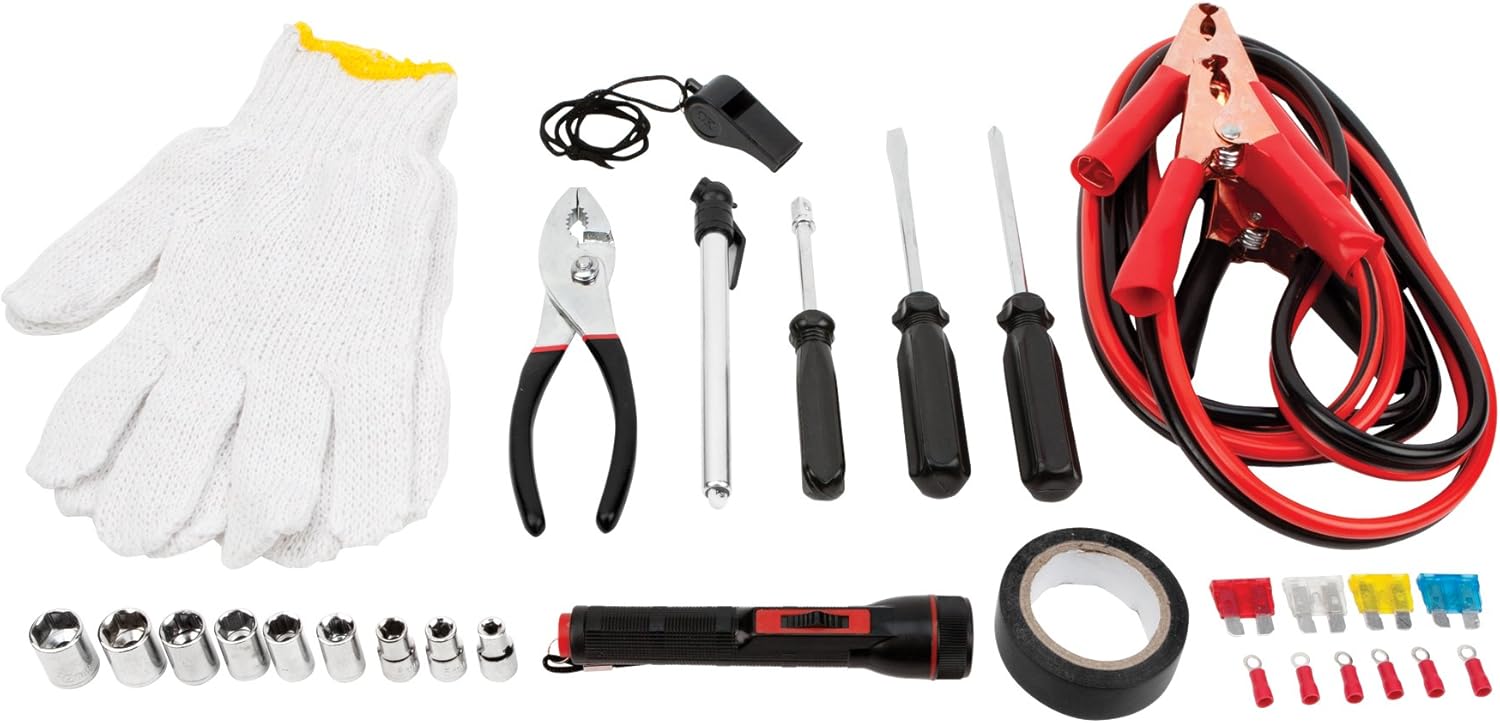 Performance Tool W1556 Commuter Emergency Roadside Safety Tool Kit: Automotive