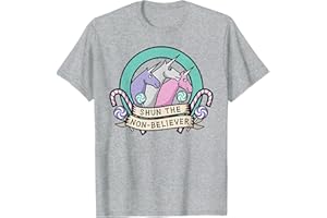 HaiYanPetrel Funny Shun The Non Believers Unicorn Candy Meme T-Shirt