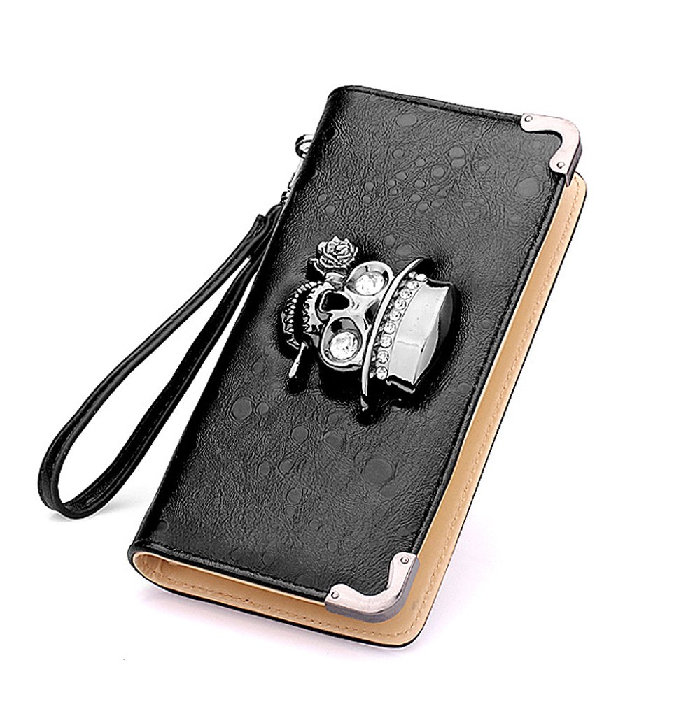 Funda de Celular de Calavera, monedero