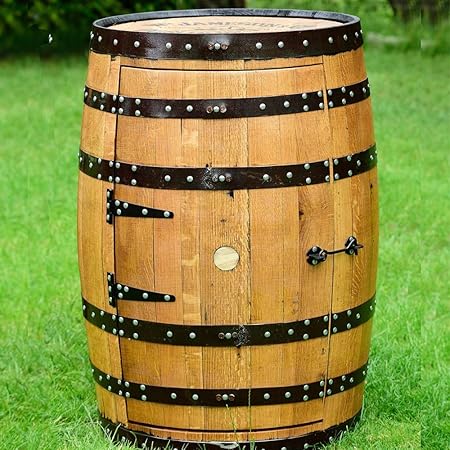 Solid Oak Whisky Barrel Drinks Cabinet Home Bar Cheeky Chicks