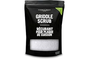 CARON & DOUCET Griddle Cleaning & Restoring Salt Scrub | 100% Natural | Best for Removing Rust Without Scratching & Care Before Cleaning, Washing & Seasoning