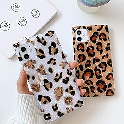 KERZZIL Luxury Sparkle Leopard Pattern Compatible
