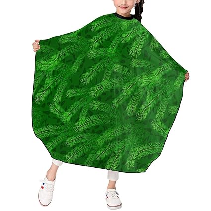 Amazon Com Ghygty Kids Haircut Salon Hairdressing Cape Vivid Fir