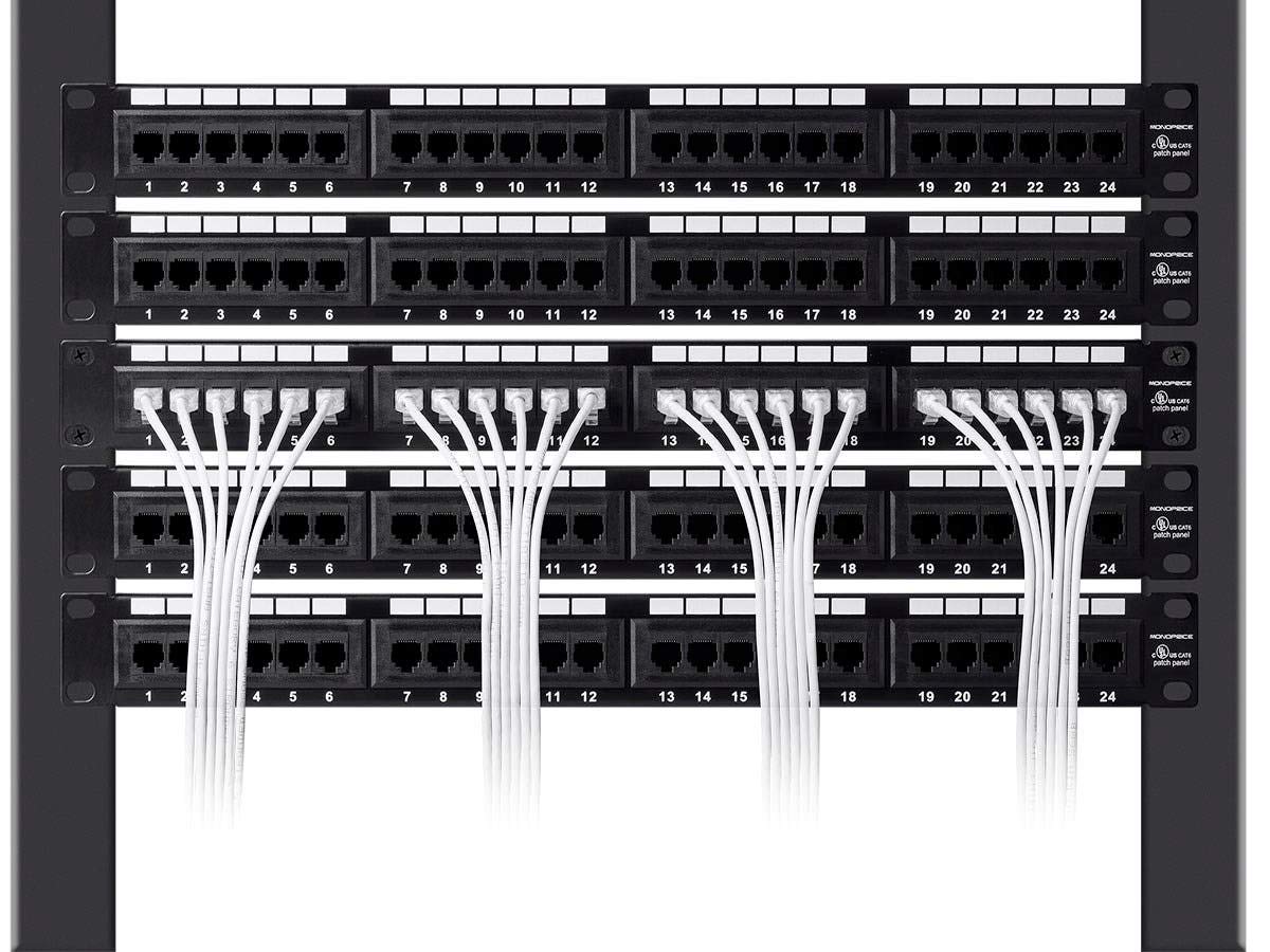 Component Level Cable Mua Monoprice Cat6 20ft White Component Level Patch Cable UTP 28AWG ...