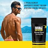 Nuke Nutrition Tanning Tablets x120 - Fast Tan Accelerator Supplement Natural view 3