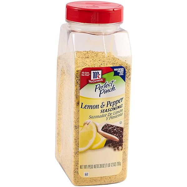 MCCORMICK LEMON & PEPPER SEASONING, 28 OZ (PACKAGING MAY VARY)