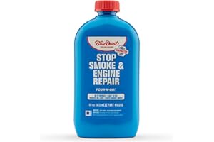 BlueDevil Products Stop Smoke & Engine Repair – 16 oz | Reduces Exhaust Smoke & Restores Engine Compression | Works While You Drive