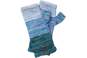 GREATERGOOD Alpaca Fingerless Mittens Gloves for Women 100% Super Soft Alpaca Fiber Handmade Fair Trade Typing Texting Gloves