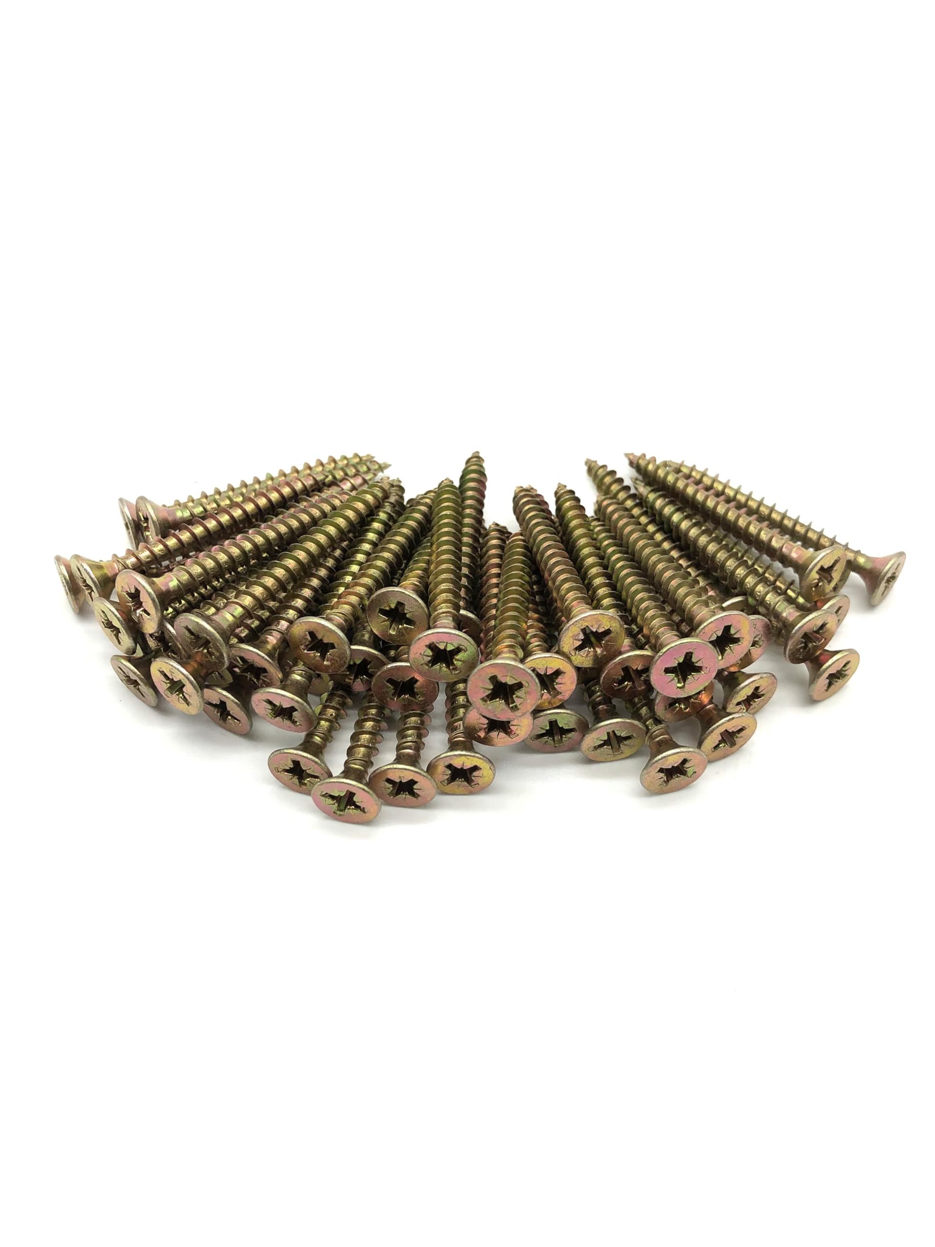 50 Pcs Wood Screws Double Countersunk General Purpose (5mm x 45mm)