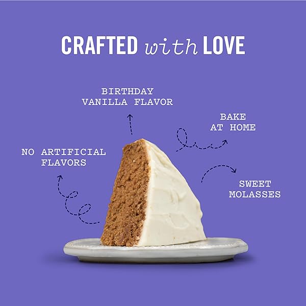 THREE DOG BAKERY ULTIMATE CELEBRATION DOG BIRTHDAY CAKE MIX, 11 OZ, DIY DOG-SAFE CAKE KIT WITH FROSTING, PERFECT FOR BIRTHDAYS, GOTCHA DAYS & EVERYDAY CELEBRATIONS