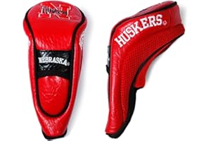 Team Golf NCAA Hybrid Golf Club Headcover, Hook-and-Loop Closure, Velour lined for Extra Club Protection