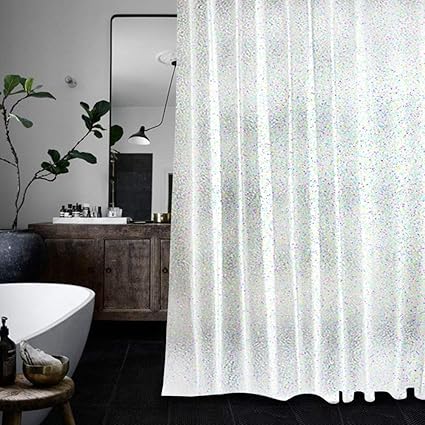 Wimaha Mold Mildew Resistant Waterproof Shower Curtain Liner No