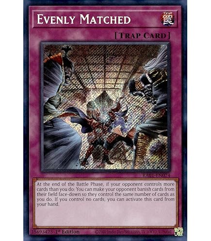Amazon.com: Evenly Matched - DUPO-EN099 - Ultra Rare - Unlimited : Toys & Games Amazon.com: Evenly Matched - DUPO-EN099 - Ultra Rare - Unlimited : Toys & Games