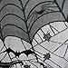 DII Happy Halloween Lace Spider Web Window or Door Panel Decoration - 1 Panel, 38 x 84