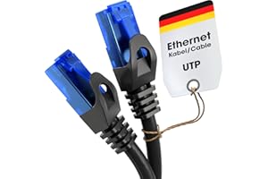 KabelDirekt – Network Cable – 10Gbps, for Maximum Fiber-Optic Internet Speed – 16ft/5m, Available in 1-100ft – Ethernet & LAN