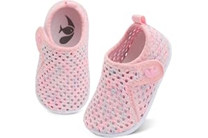 FEETCITY Boys Girls Water Shoes Kids Aqua Socks Quick Dry Barefoot for Beach Swimming Pool