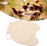 Atyhao Chicken Saddle Apron Double Jacket Feather Protector Wing Guard Pet view 6