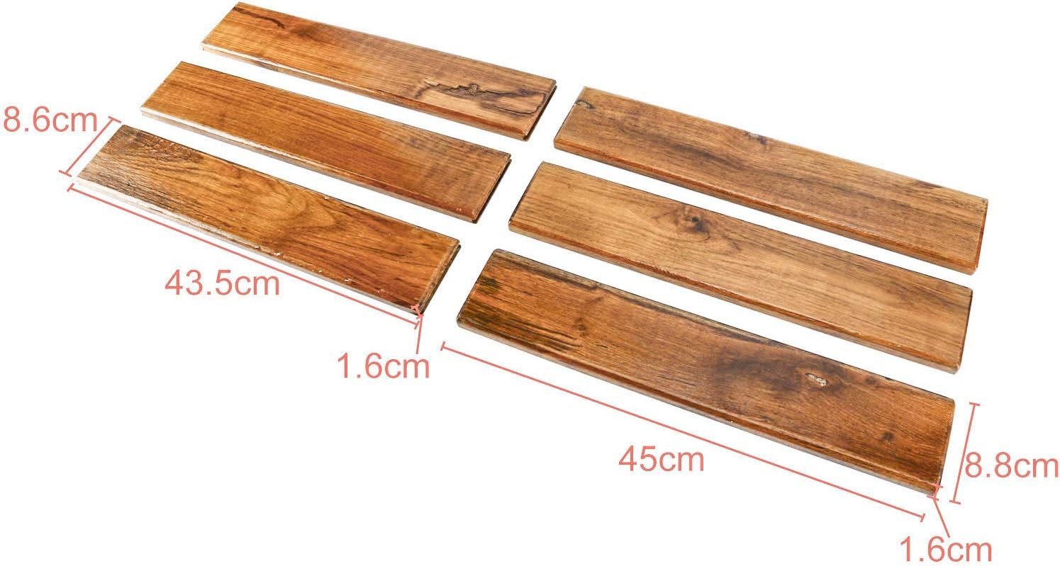 Amarine-made Solid Wood Wall Mounted Folding Shower Seat or Bench - 4018S (19" x 15",Solid Wood with Stainless Steel Frame): Home Improvement