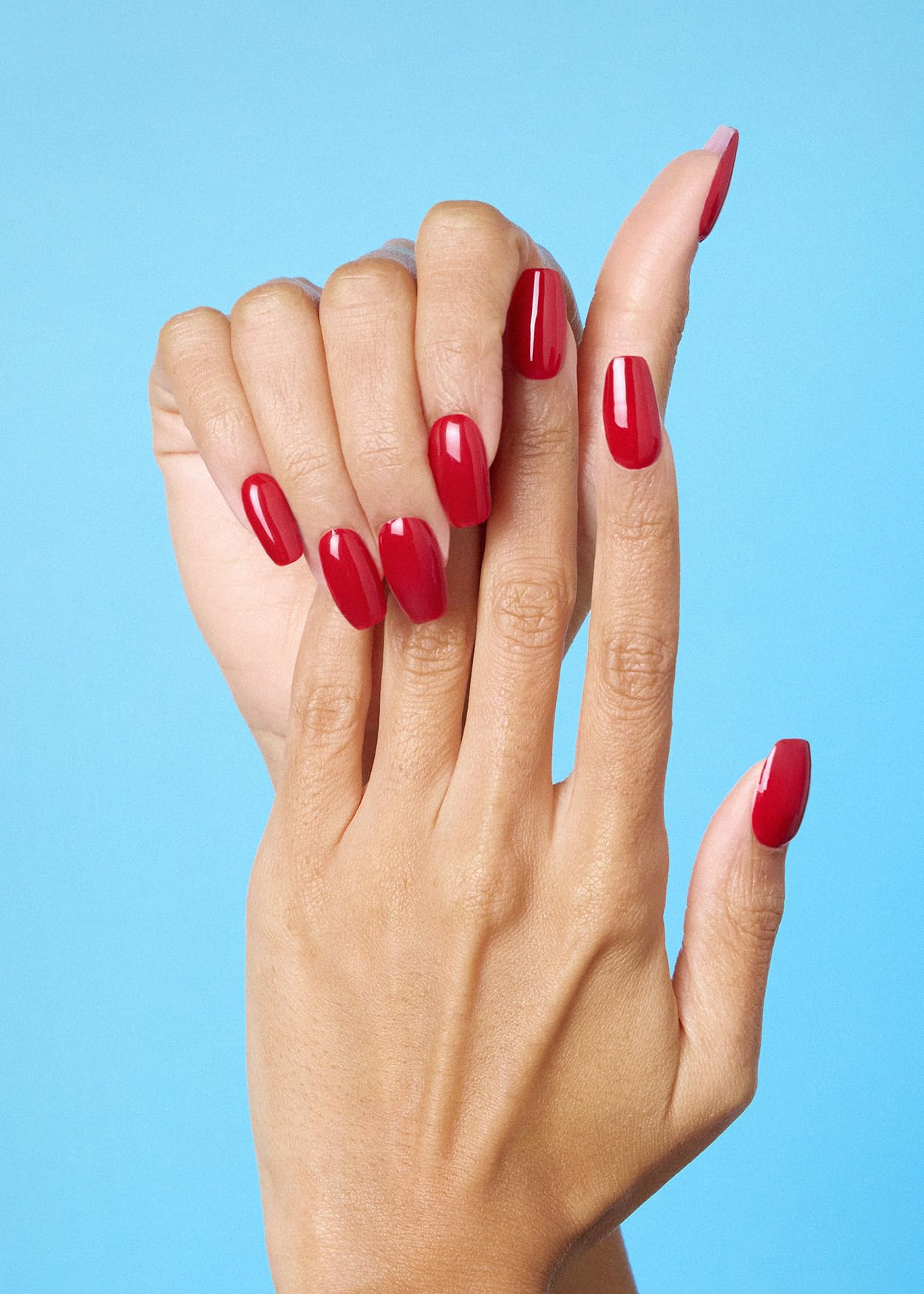 ohora Semi Cured Gel Nail Strips (N Addict) - Works with Any Lamps, Salon-Quality, Long Lasting, Easy to Apply & Remove - Includes 2 Prep Pads, Nail File & Wooden Stick - Image 2