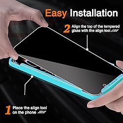 Milomdoi 3 Pack Privacy Screen Protector for iPhone