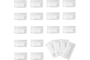 Adyoney 20Pcs Curtain Weights - Premium Quality Drapery Weights for Straight, Stable Curtains and Tablecloths (15g Each), Size 2.17inch/5.5cm x 1.18inch/3cm