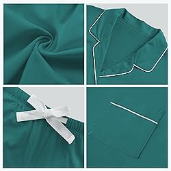 COLORFULLEAF Women's 100% Cotton Long Sleeve Pajama