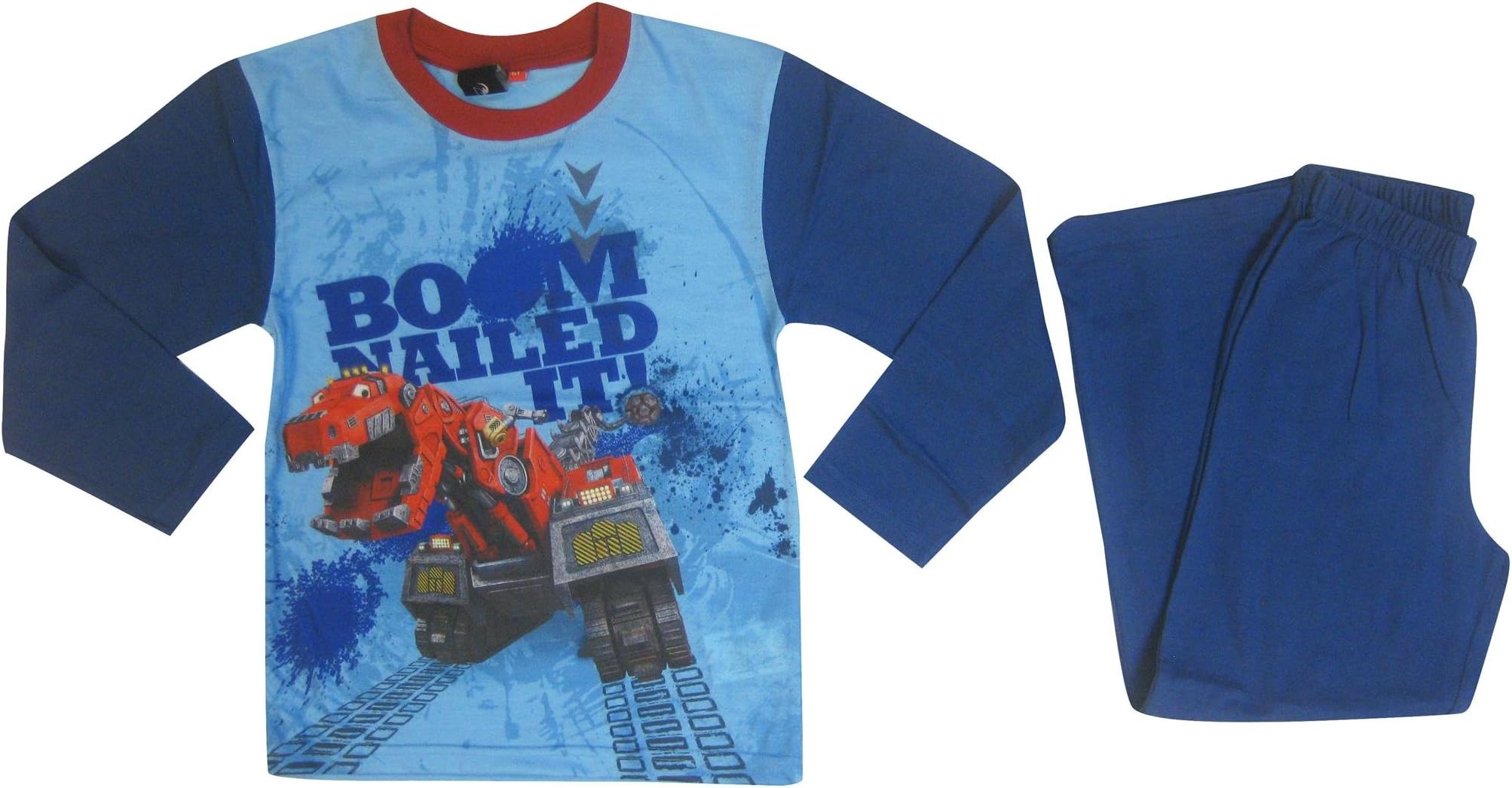 Dinotrux Official Boys Pyjamas Set - Ages 2-6 Years