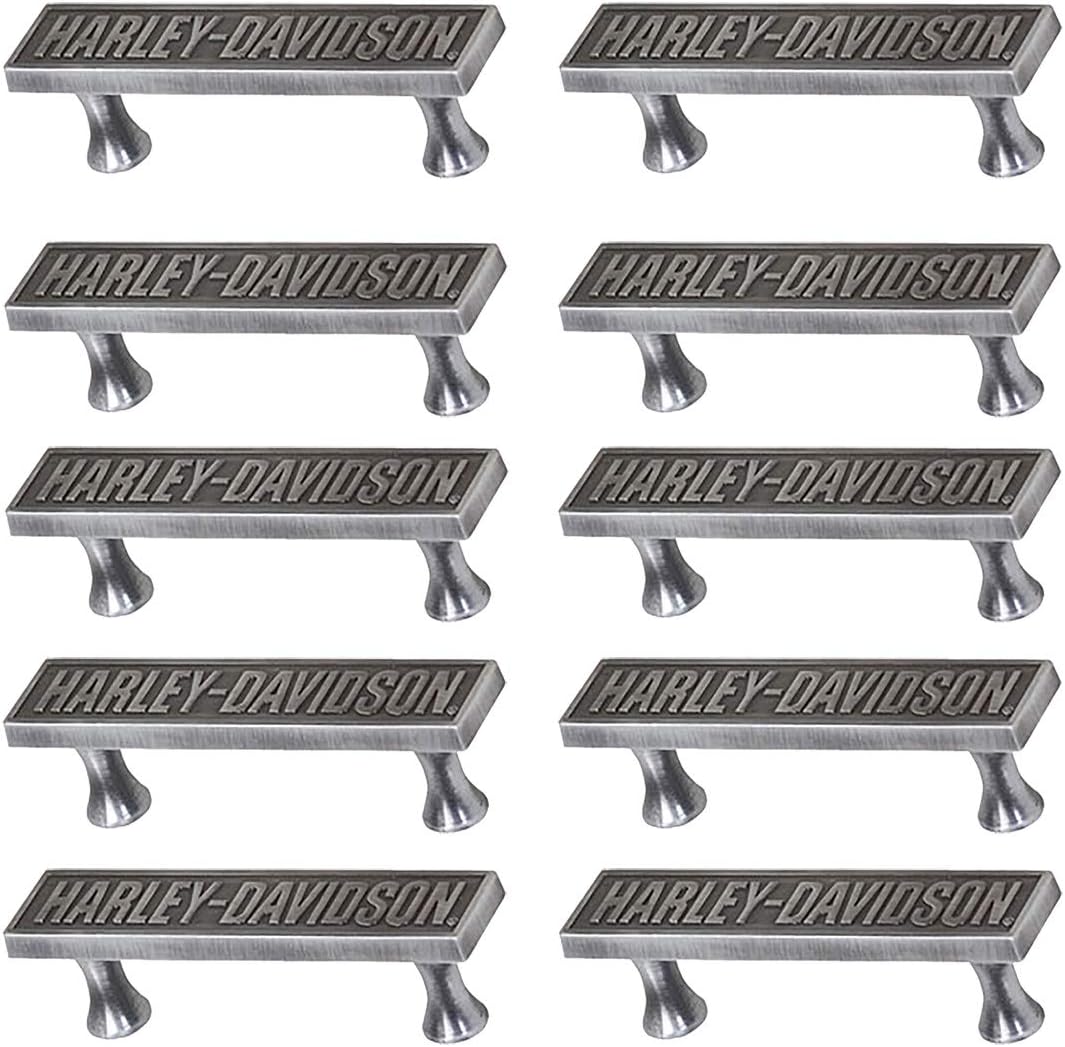 Home & Garden HDL10120 Harley Davidson Pewter Finish Drawer Pulls