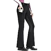 FitsT4 Sports Women's Fleece Lined Bootcut Horse Riding Pants Winter Full Seat Riding Tights with Pockets Equestrian Breeches