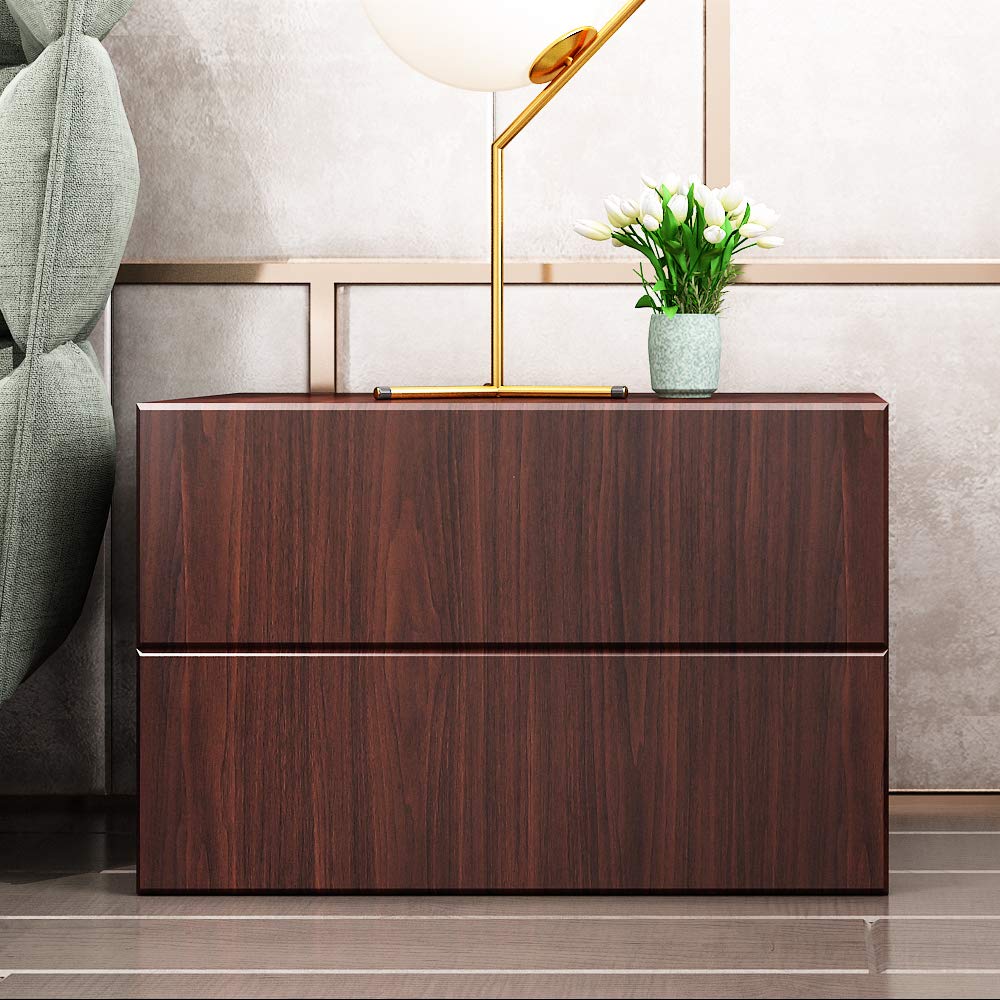 Livelynine 15.8x394 Inch Dark Brown Wood Contact Paper Peel And Stick ...