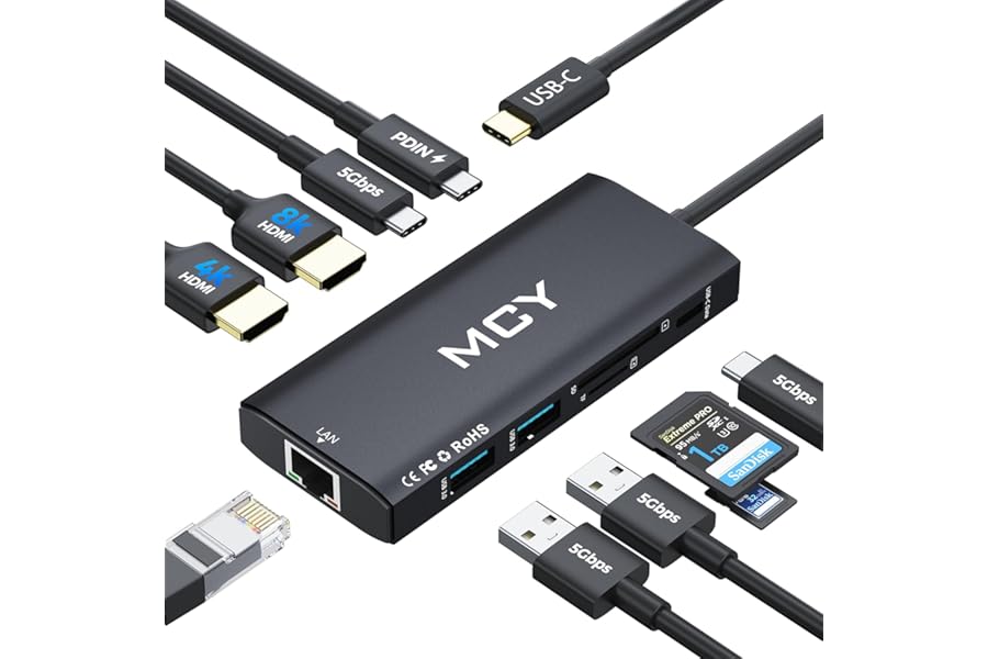 Best 10-in-1 USB-C Hub Dual 4K Monitor 2026