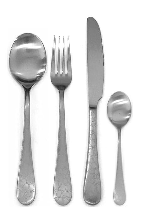 Mepra 1033C22024 - Juego de cubertería, color plateado