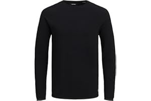 Jack & Jones Mens JJEHILL Knit Crew Neck NOOSPullover Sweater