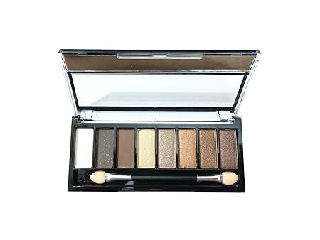 Sivanna silky cocoa matte ultra long lasting Super pigmented, semi shimmery eye shadow with applicator and mirror 05 Free Gift (Lipstick,Lipgloss)