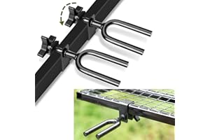 SFNSM Bow Holder Treestand Bow Hangers,Portable Tree Stand Bow Holder for Hunting,Universal Treestand Bow Rest with Adjustable Knob, Easy Installation and Durable for Outdoor Hunting Gear Accessories