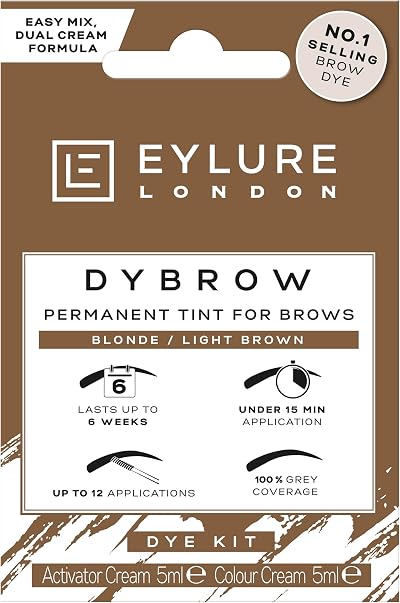 Eylure Dybrow Light Brown Eyebrow Tint Kit