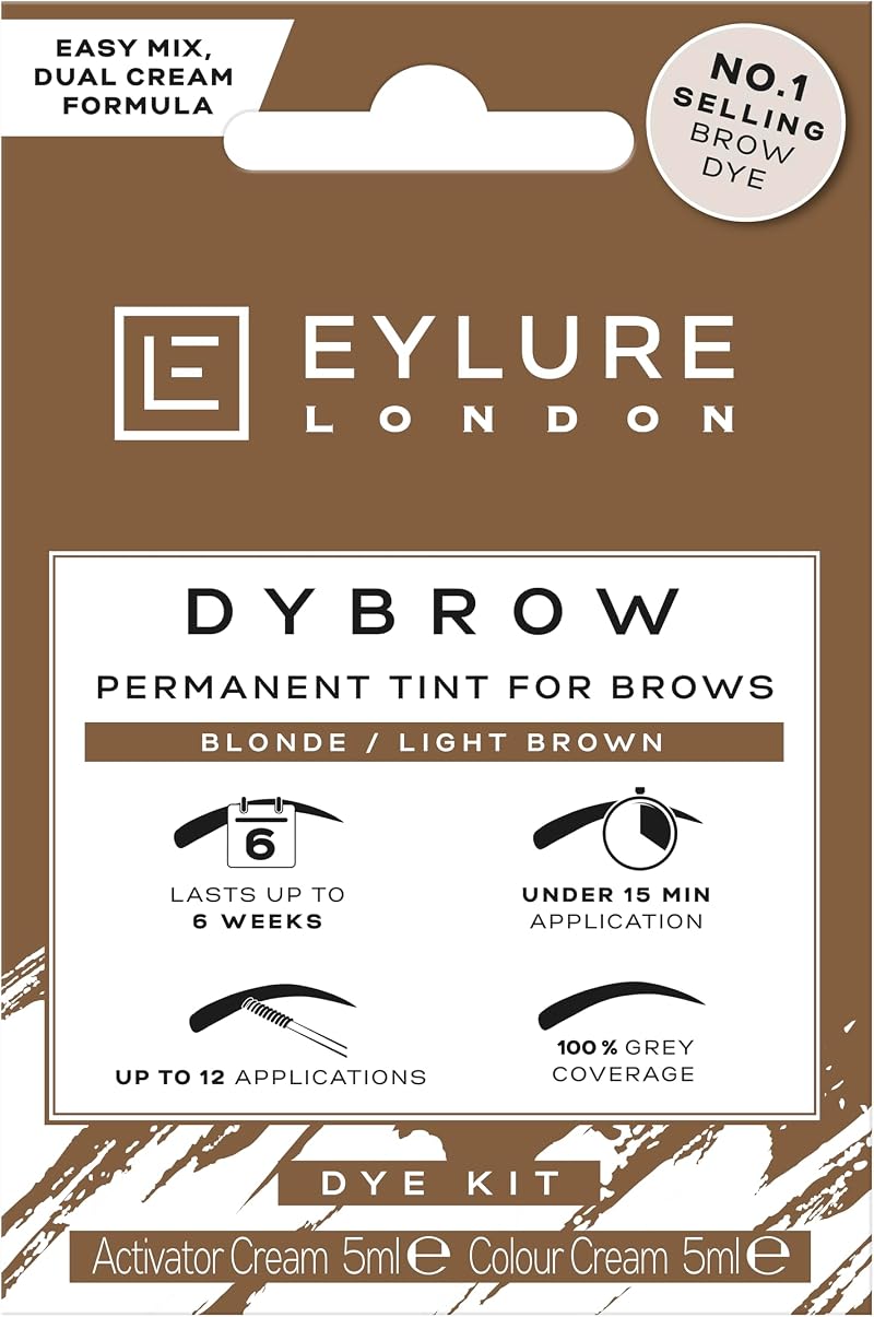 Eylure Dybrow Light Brown Eyebrow Tint Kit