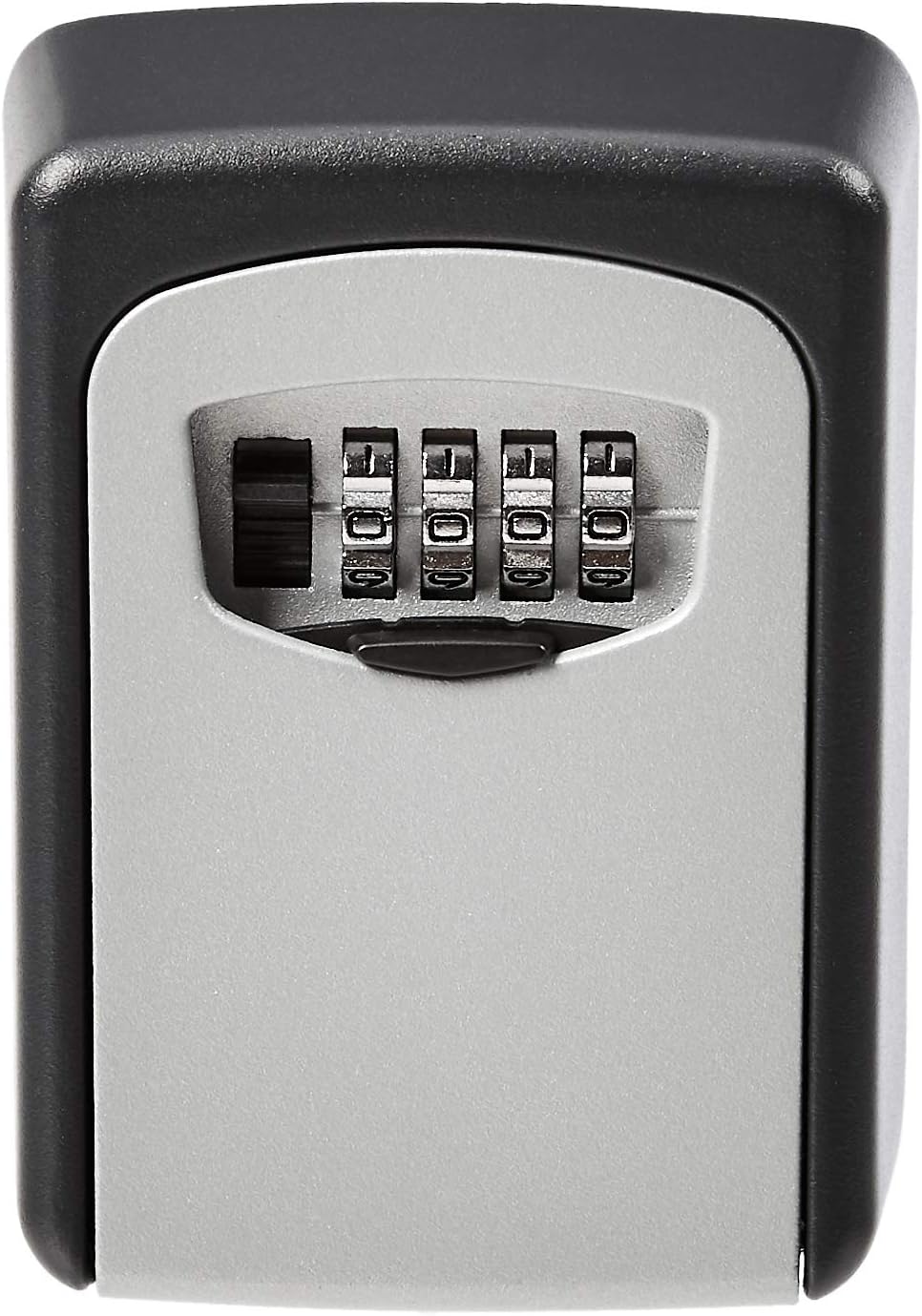 Amazon Basics Wall Mounted Key Storage Box 4-Digit Combination Lock Black