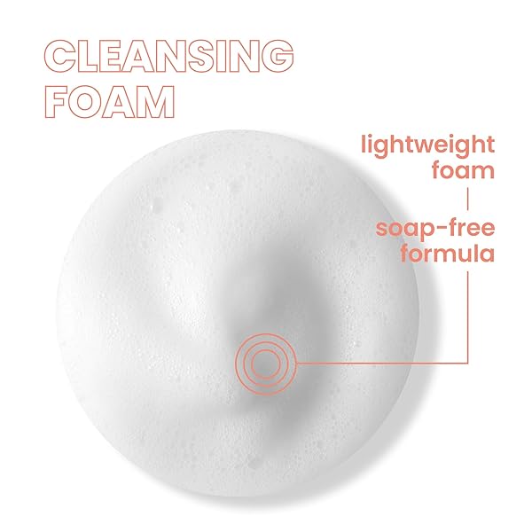 AVÈNE CLEANSING FOAM – SOAP-FREE FOAMING FACE WASH – NORMAL, COMBINATION, OILY SKIN- SENSITIVE SKIN – 5.07 FL OZ