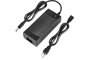 12V 5A Power Adapter AC 100-240V Input with 5.5x2.5/2.1mm to DC 12V Converter Transformer Output Jack for LED Strip Lights