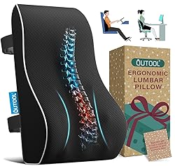 QUTOOL Lumbar Support Pillow with DIY Gift Box