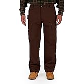 Smith's Workwear Mens Fleece Lined Canvas Cargo Work Pants