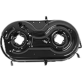 ALMULOO Lawn Mower Deck Shell Compatible with MTD Lawn mowers | Compatible with MTD Lawn mowers Equipped with a 42-inch Cutting Deck; Steel Powder Coated Black
