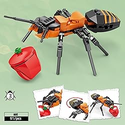 Vilbocr Mini Insect Building Blocks Toy Insect